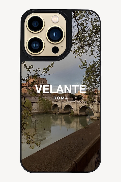 VELANTE SPORT, Carcasa pentru Iphone 14 Pro cu imprimeu, Gri deschis, Gri inchis