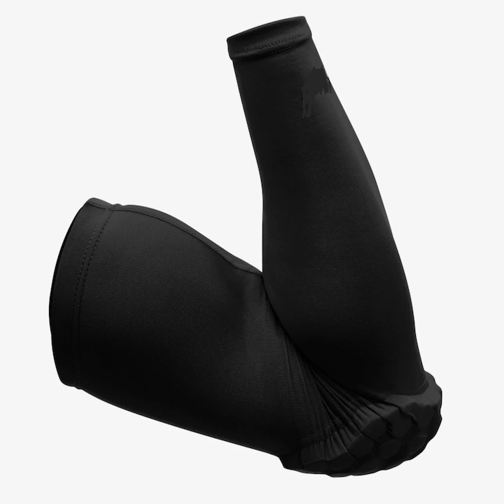 Karfa védőréteggel könyök és ízületek számára, szuper elasztikus párnával, unisex kompatibilis, 45 cm, fekete, CBD CORAL LEGJOBB AJÁNLATOK