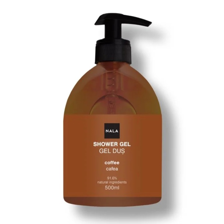 Gel dus, NALA, cafea, 500 ml