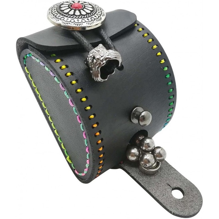 Borseta piele pentru transport bile prastie AP16