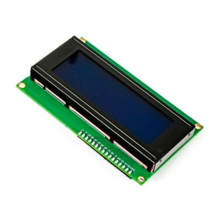 Modul LCD2004 cu backlight albastru pentru Arduino - eMAG.ro