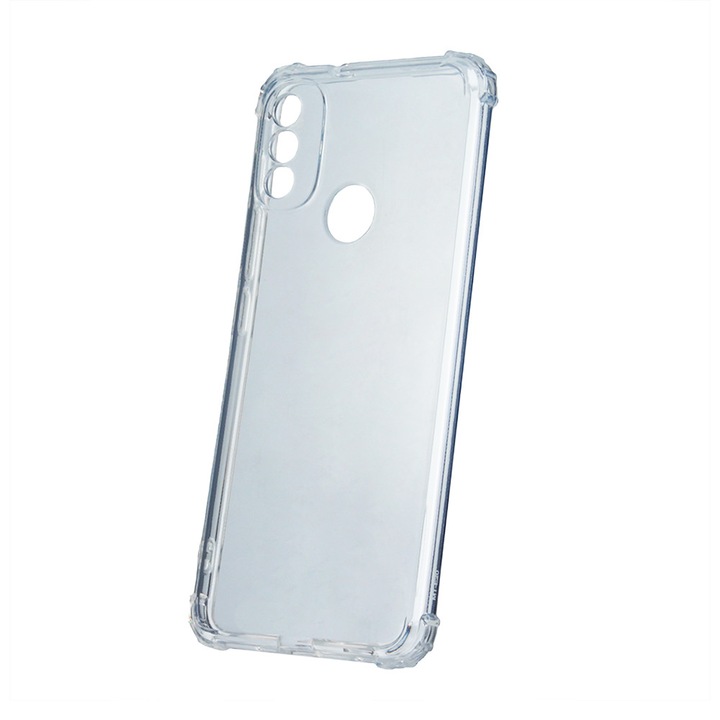 Motorola Moto E30 / E40 / E20s kompatibilis szilikon hátlaptok, erősített sarkokkal, átlátszó, Anti Shock, 1,5mm