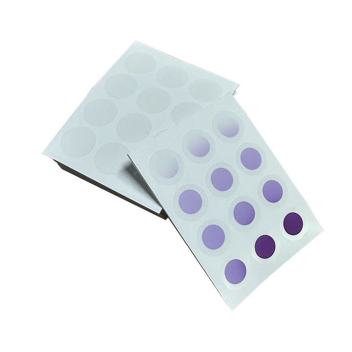 Abtibild pentru detectare nivel raze UV, direct pe piele, NOS CARE, 2x12 buc, verifica nivelul de protectie la radiatia solara