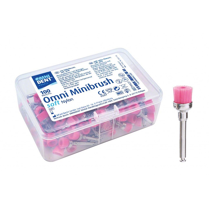Mini periuta duritate mica, Omnident, 100 buc