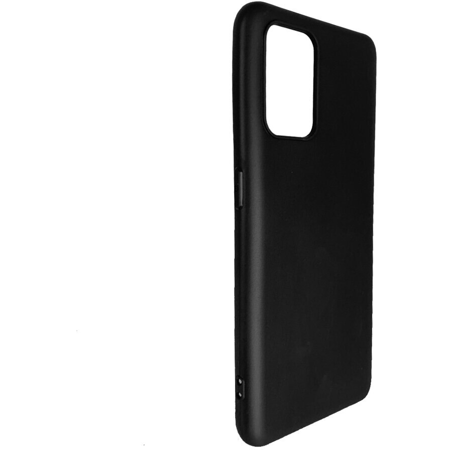 Husa Silicon Lemontti Silky compatibila cu Oppo A74 4G Negru