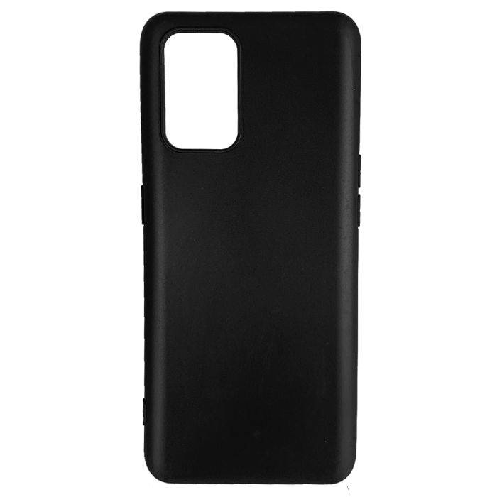 Husa Silicon Lemontti Silky compatibila cu Oppo A74 4G Negru