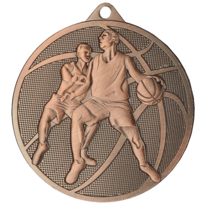 Medalie Baschet 50mm MMC40050 Bronz