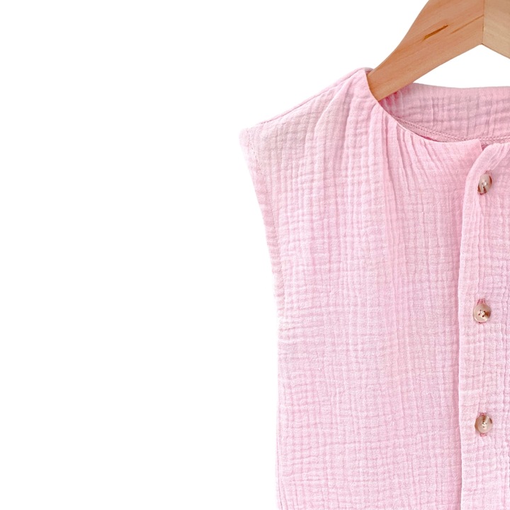 Rövid nyári kombiné Magic Pink, Rózsaszín