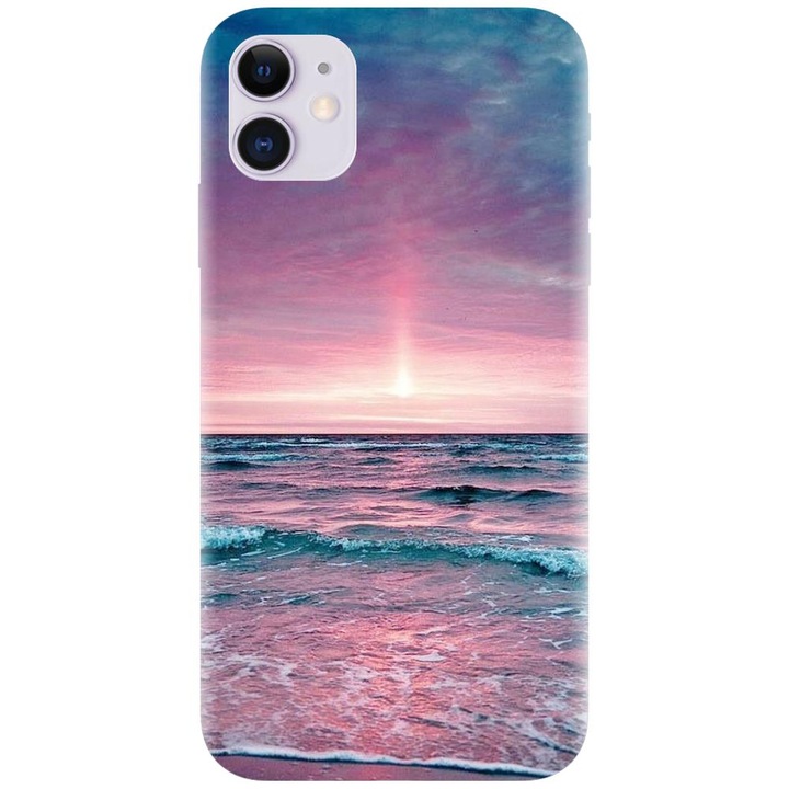 Apple Iphone 11 (6.1) telefonnal kompatibilis szilikon borítás - Calm Sea modell