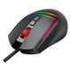 Мишка Gaming HAVIT MS953, RGB осветление, 7000 dpi, 7 бутона, програмируеми, Чип Pixart PMW3325, Ергономичен дизайн, USB, Черен