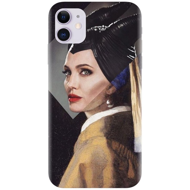 Apple Iphone 11 (6.1) - Girl With A Pearl modellel kompatibilis szilikon tok