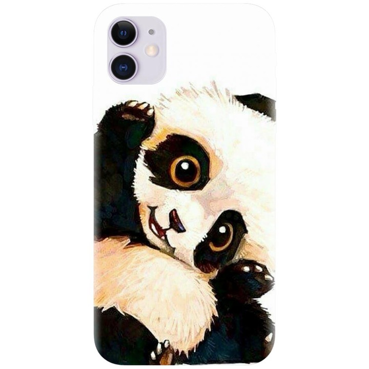 Apple Iphone 11 (6.1) telefonnal kompatibilis szilikon tok - Baby Panda 002 modell