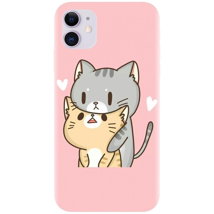 Apple Iphone 11 (6.1) - Kitty Love modellel kompatibilis szilikon tok