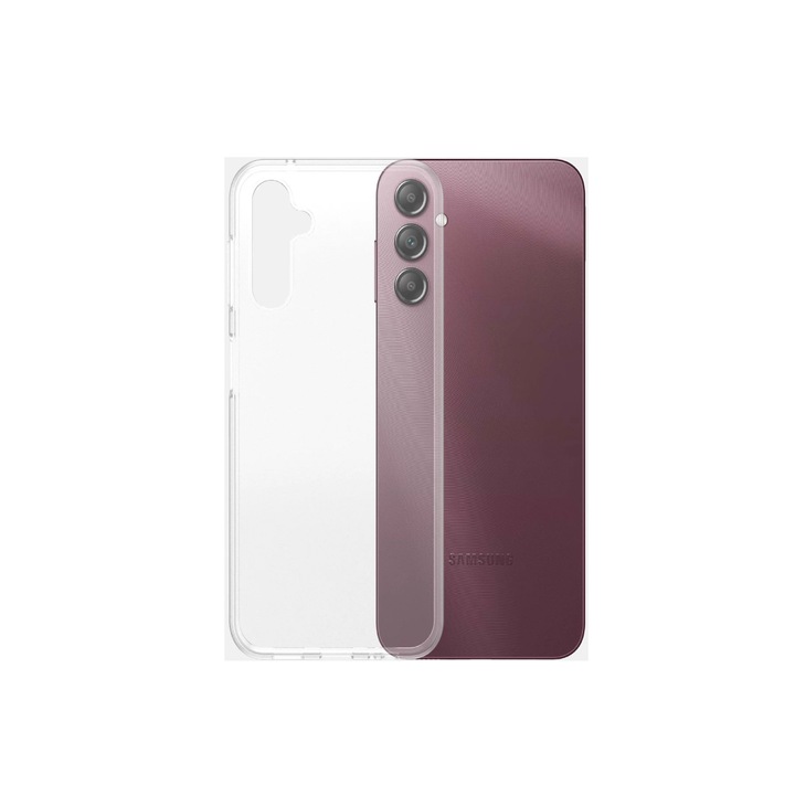 TPU gél borítás, szilikon kompatibilis Samsung Galaxy A14 4G / A14 5G, átlátszó