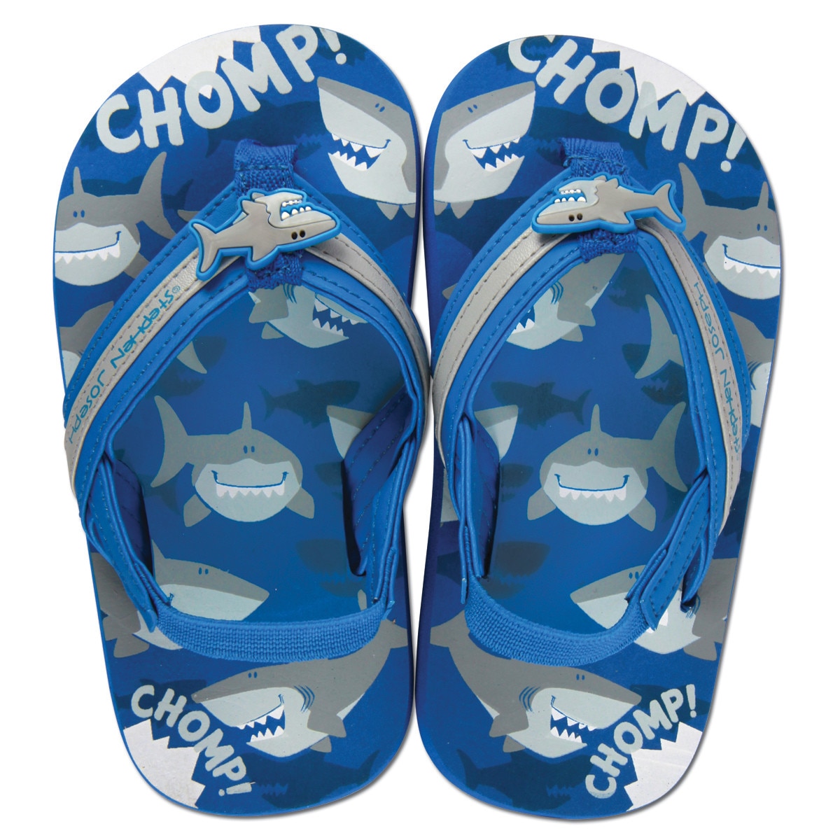 Sandalute pentru plaja Shark Stephen Joseph