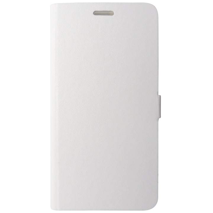 Husa tip carte cu stand Magnet Book alba pentru Samsung Galaxy J5 2016