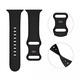 Curea pentru Apple Watch 1,2,3,4,5,6,7,8, SE, SE 2, Ultra (42,44,45,49mm), Techsuit Watchband (W031), Dark Purple