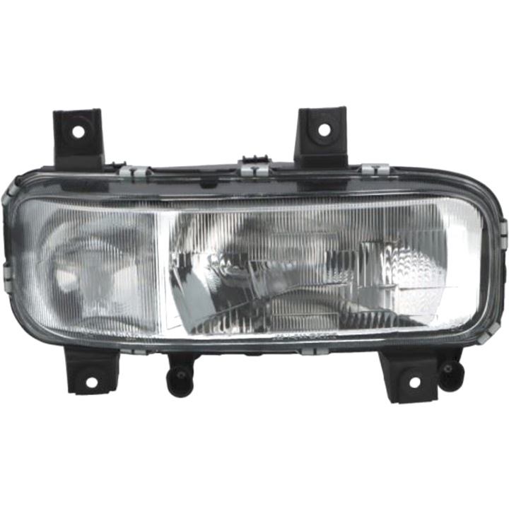 Фар десен, LAMIRO, MERCEDES ATEGO '98- H1, Сребрист