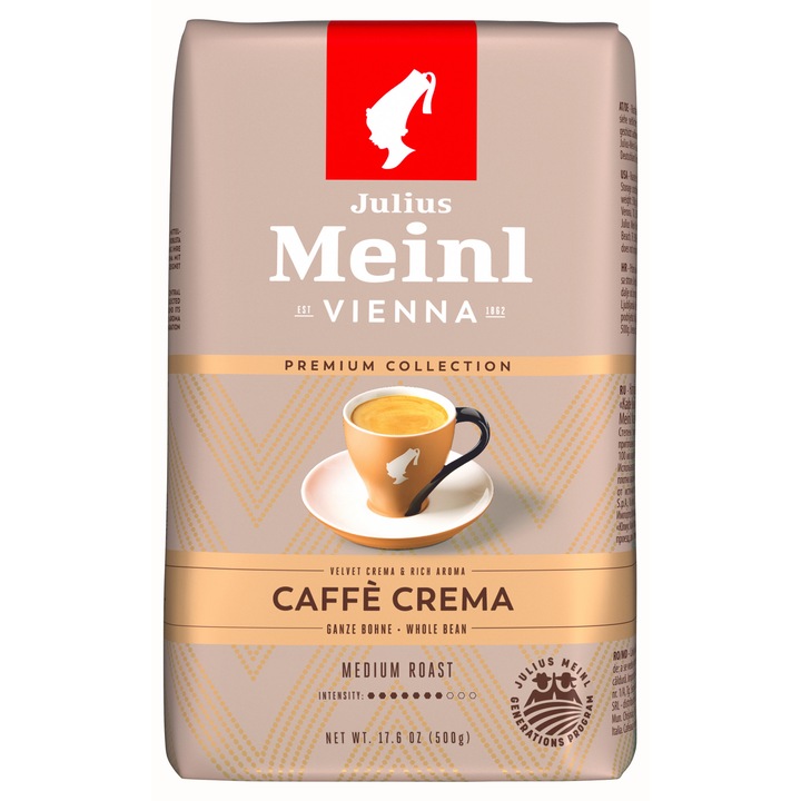 Cafea boabe Premium Collection Caffe Crema 500 g