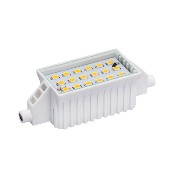 LED крушка KANLUX RANGO MINI R7S 6W, топлобяла, 500lm, 230V