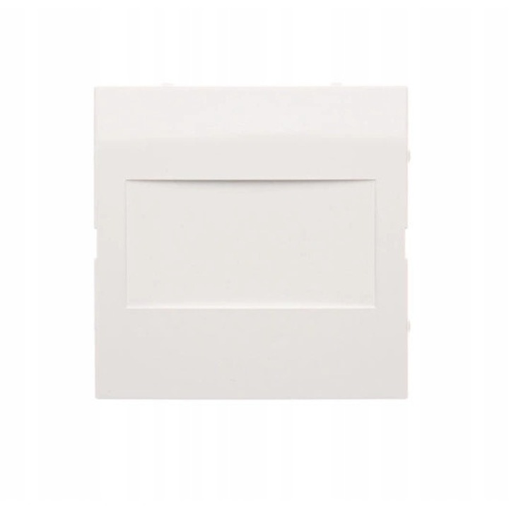 Capac de protectie, Kontakt Simon, seria 54, plastic PC, Montaj subtire, Alb, 55x55mm