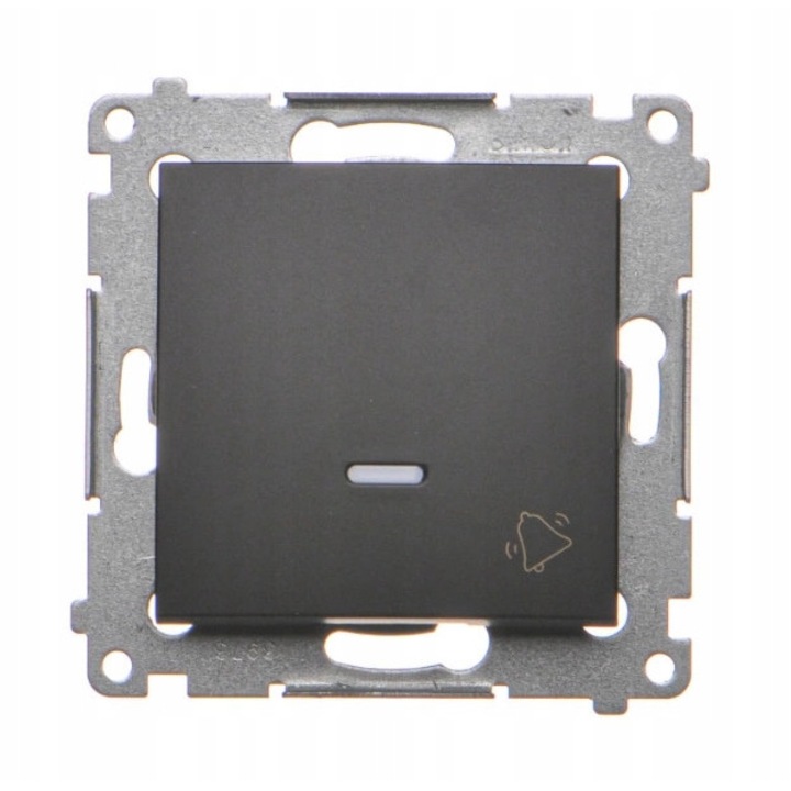 Sonerie LED Kontakt-Simon, Negru Mat