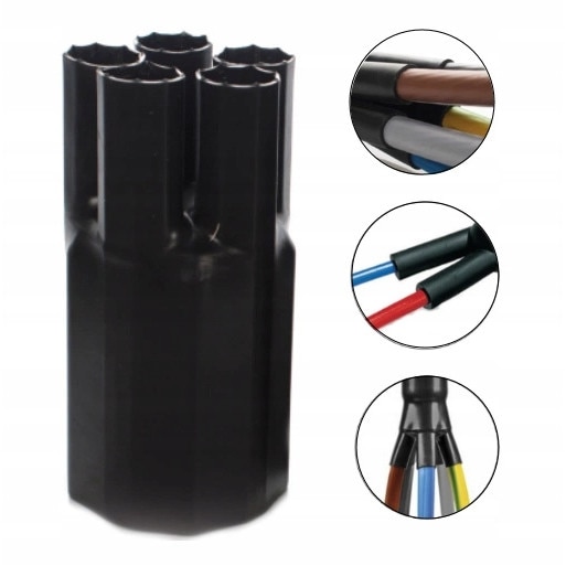 Tubo Pvc 32 Tubo Termoretraibile Nero In Poliolefina 2:1 - Diametro Interno 2,4" (60mm), Lunghezza 2 Piedi, Resistente Fino A 125°C Tubo Termoretraibile 60mm - Foto 2