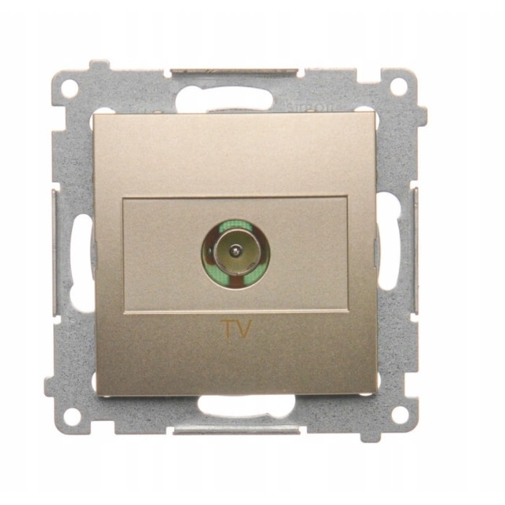 Priza antena TV single, Kontakt-Simon, Auriu