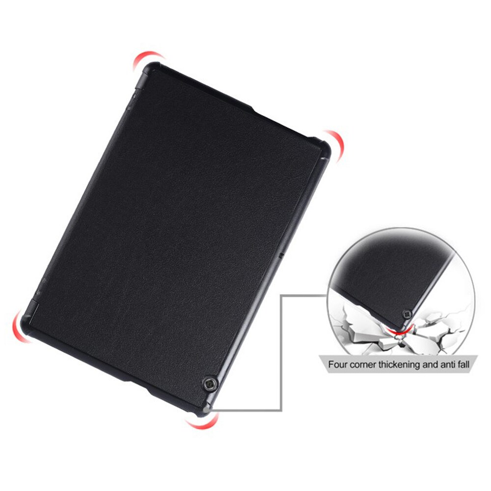 Husa pentru Huawei Mediapad T5 10.1 2018 W09/W19/L03/L09, FoldPro, S1036, Black