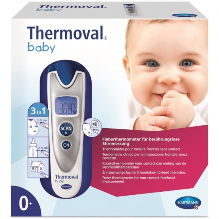 Termometru 3 in 1 noncontact baby sense Thermoval, Hartmann