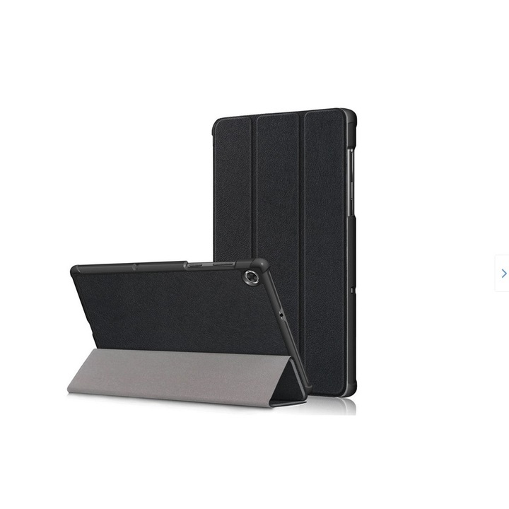 Husa compatibila Tableta Lenovo M10 Plus 3rd Gen (TB-125F-TB-128F), Techsuit FoldPro, negru