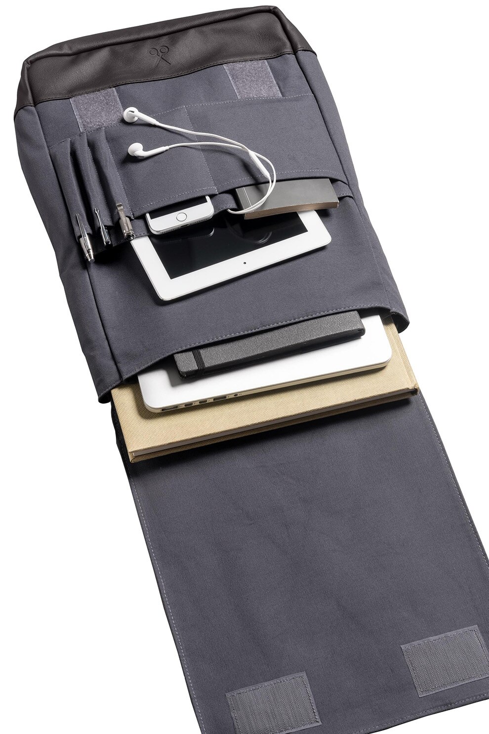 KAFT, Rucsac unisex cu finisaj rezistent la apa Nordhug, Gri, Violet