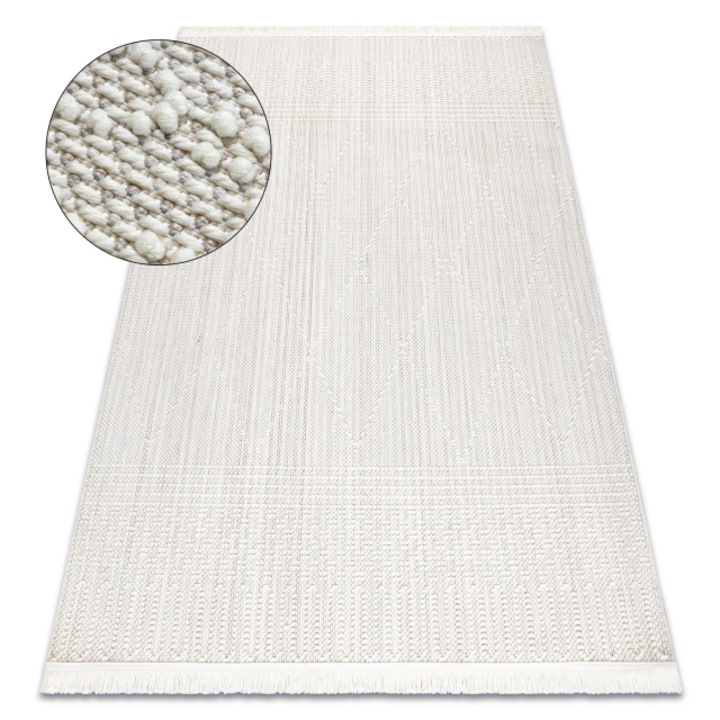 Covor Dywany Łuszczów, 52, Poliester, 180x270 cm, Bej