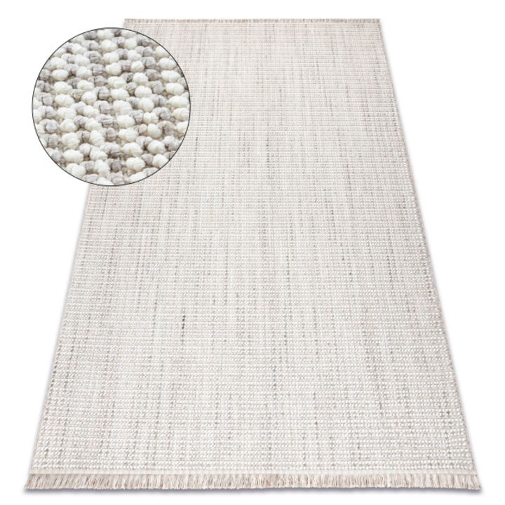 Covor Dywany Łuszczów, 78, Poliester, 180x270 cm, Bej