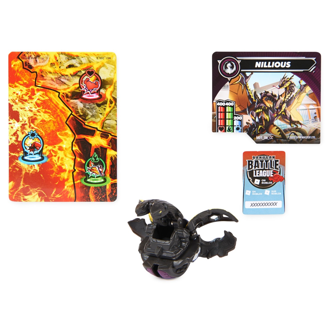 Комплект Bakugan Titanium - Nillious - eMAG.bg