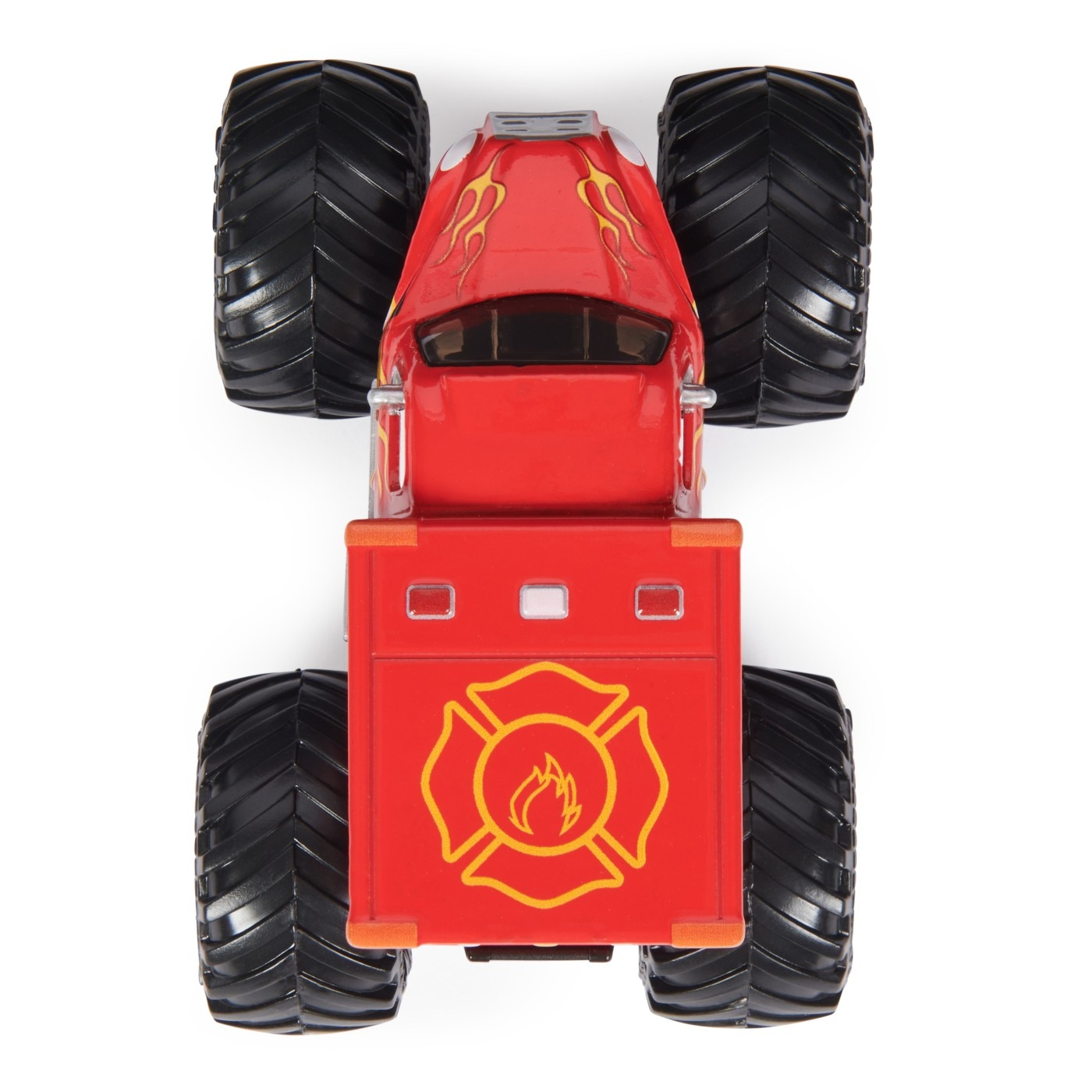 Masinuta diecast Monster Jam - Fire Rescue, 1:64 - eMAG.ro