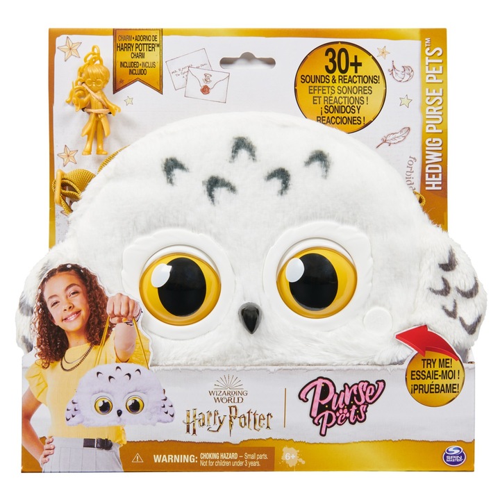 Чанта Purse Pets Harry Potter - Hedwig