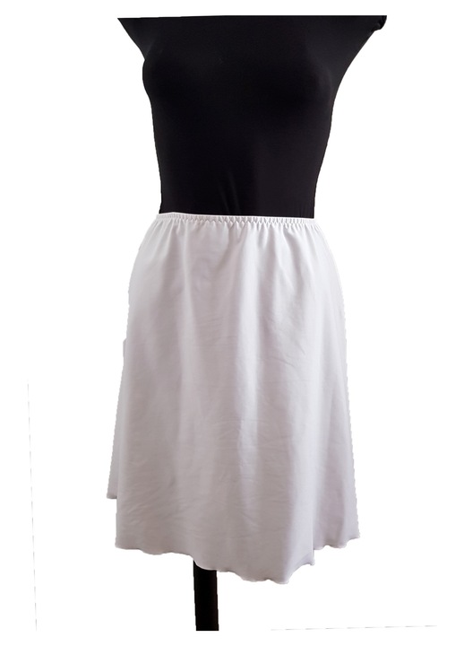Jupa dama 60cm, alb, BLD by Exclusive, Alb