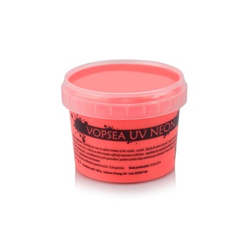 Vopsea UV ProCart, neon portocalie, cantitate 30 ml Vopsea UV ProCart, neon portocalie, cantitate 30 ml