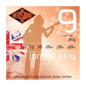 Set Corzi Chitara Acustica - Rotosound Jumbo King 009 Set Corzi Chitara Acustica - Rotosound Jumbo King 009
