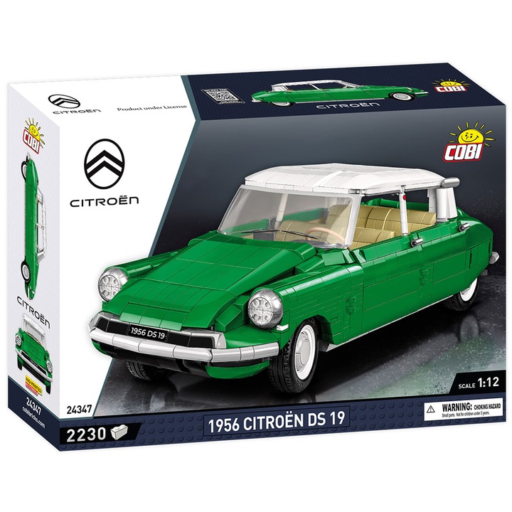 Set de Construit 1956 Citroen DS 19, 2230 piese