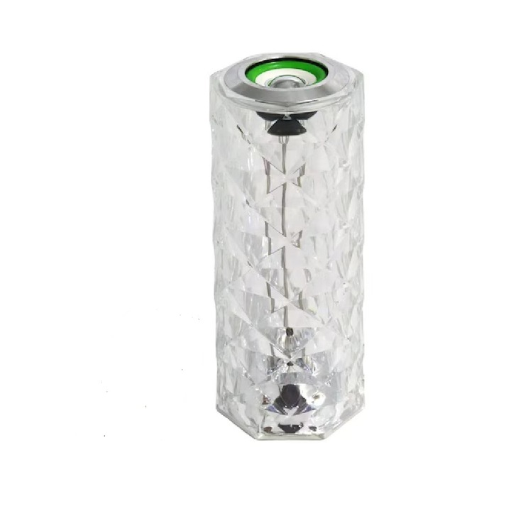 Lampa cristal Musica LED, 16 culori, control cu telecomanda si tactil