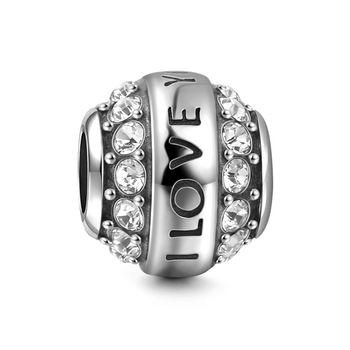 Charm pentru bratara te iubesc mama Charm pentru bratara te iubesc mama