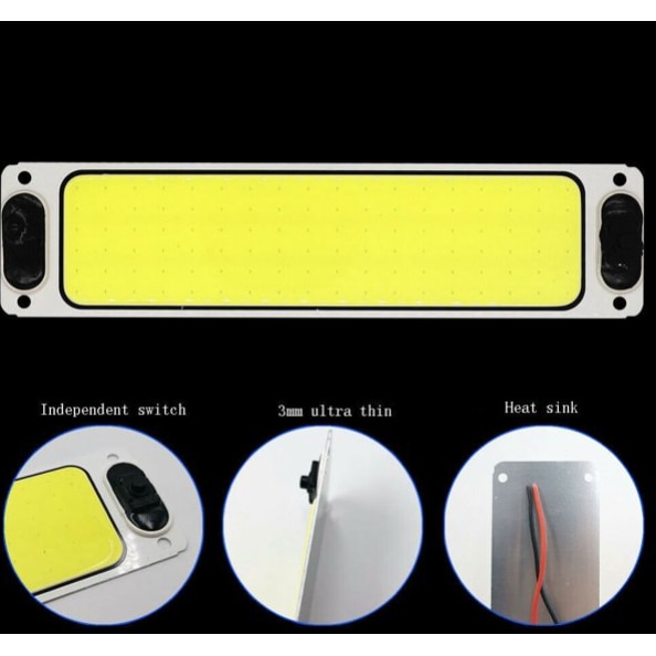 Комплект от 2 х COB лампа за кола, 16W, 108 LED, 12/24 V - eMAG.bg