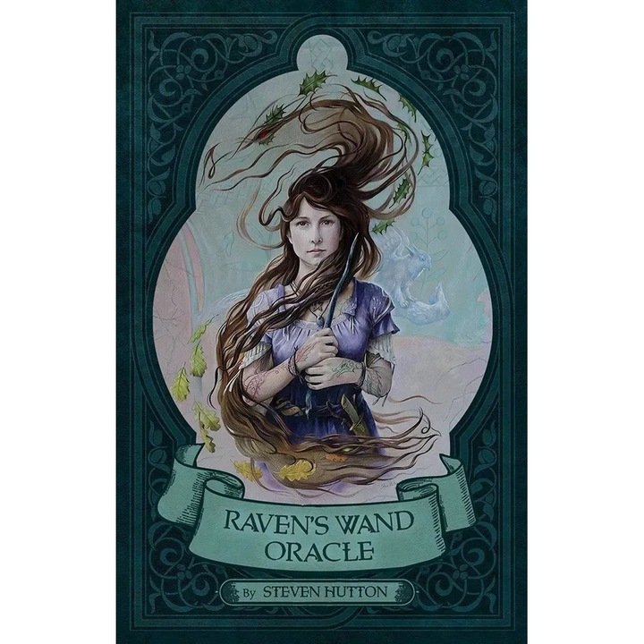 Карти Оракул US Games Raven Wands Oracle, Steven Hutton