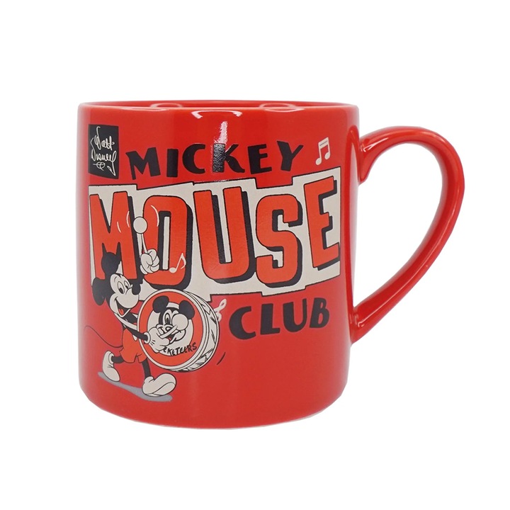 Керамична чаша Disney Mickey Mouse Club, 310 мл