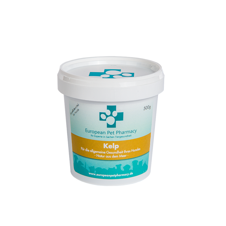 Hrana complementara pentru caini, European Pet Pharmacy, Kelp, pudra, 500g