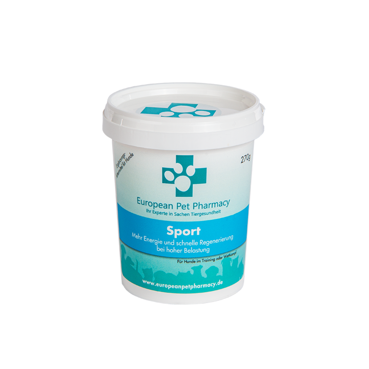Suplimente pentru caini activi, European Pet Pharmacy, Sport, pudra, 270g