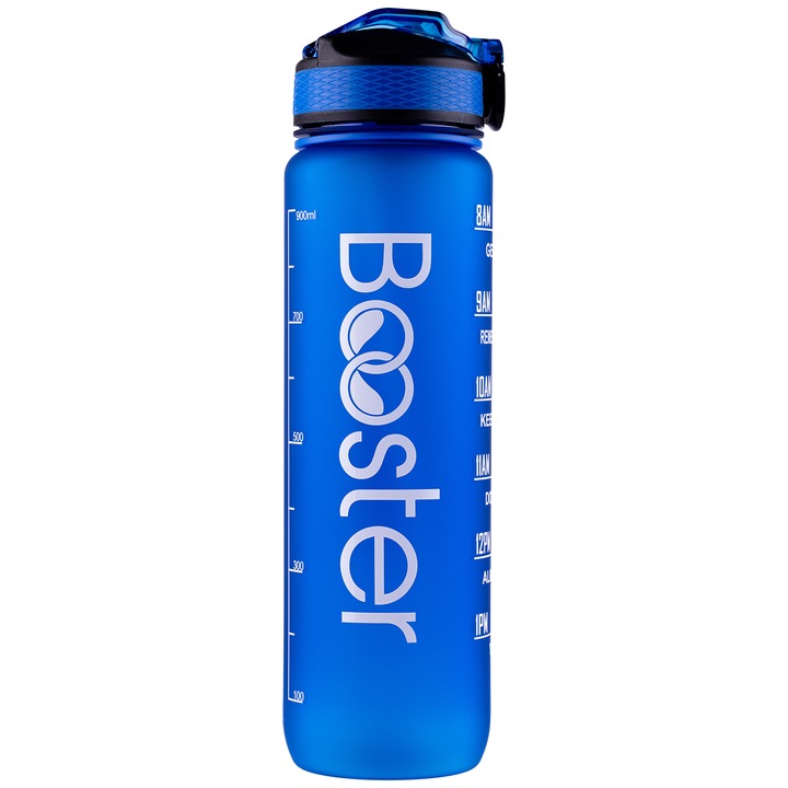 Бутилка за вода Tritan Booster, Без BPA, Капацитет 32 oz / 1000 ml, Син
