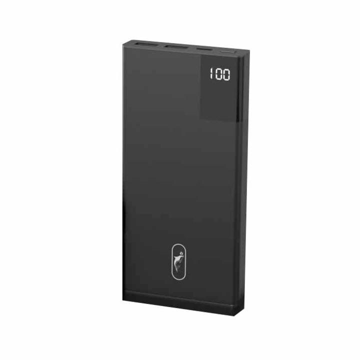 Külső akkumulátor SkyDolphin SP05, 10000mAh, 37W, fekete